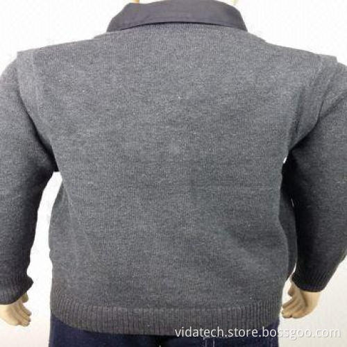 Boy's Cotton Sweater with Collar, Available in Various Sizes, Styles, Colors and Fabric